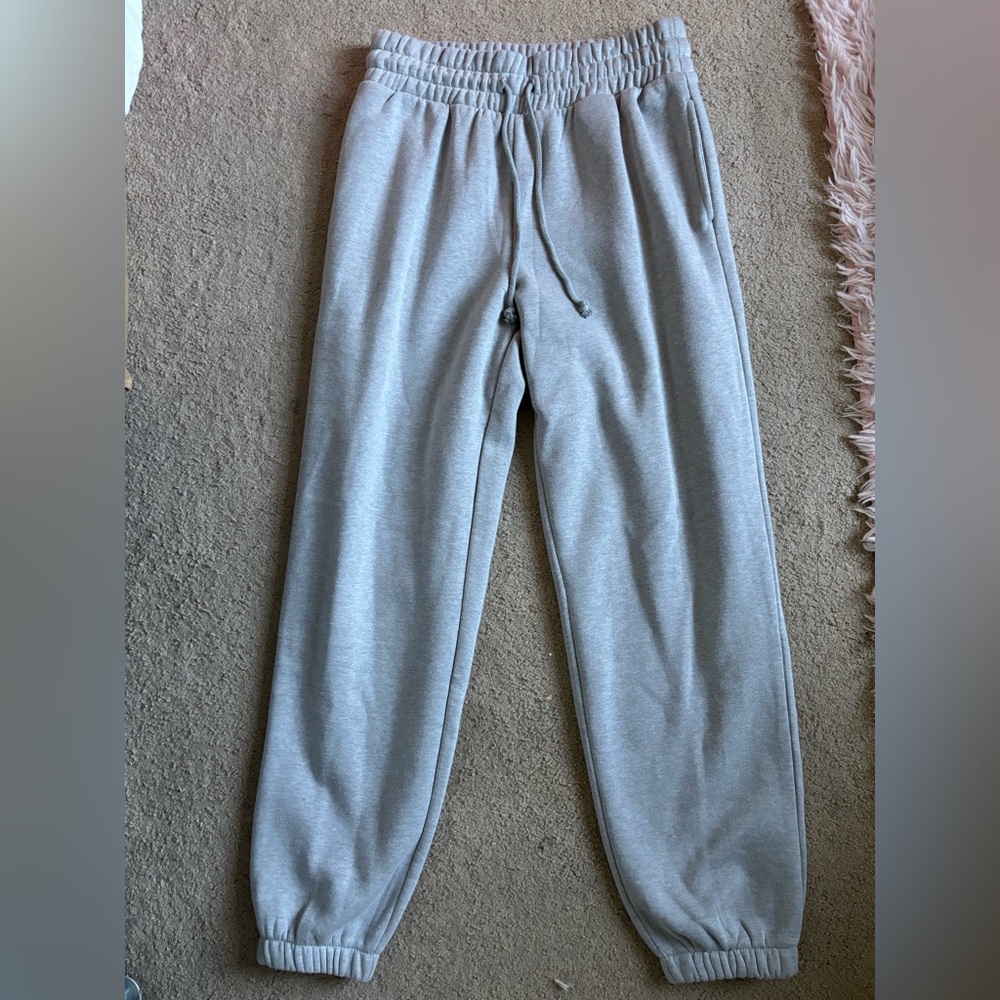 Teens Gray Jogger Pants